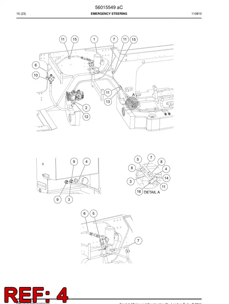 56015519 560 155 19 Pipe - Sandvik Technical Drawing