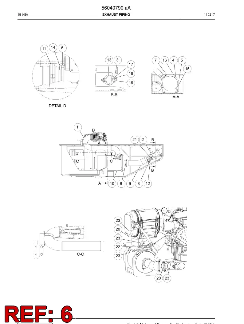 56016037 560 160 37 Connecting piece - Sandvik Technical Drawing