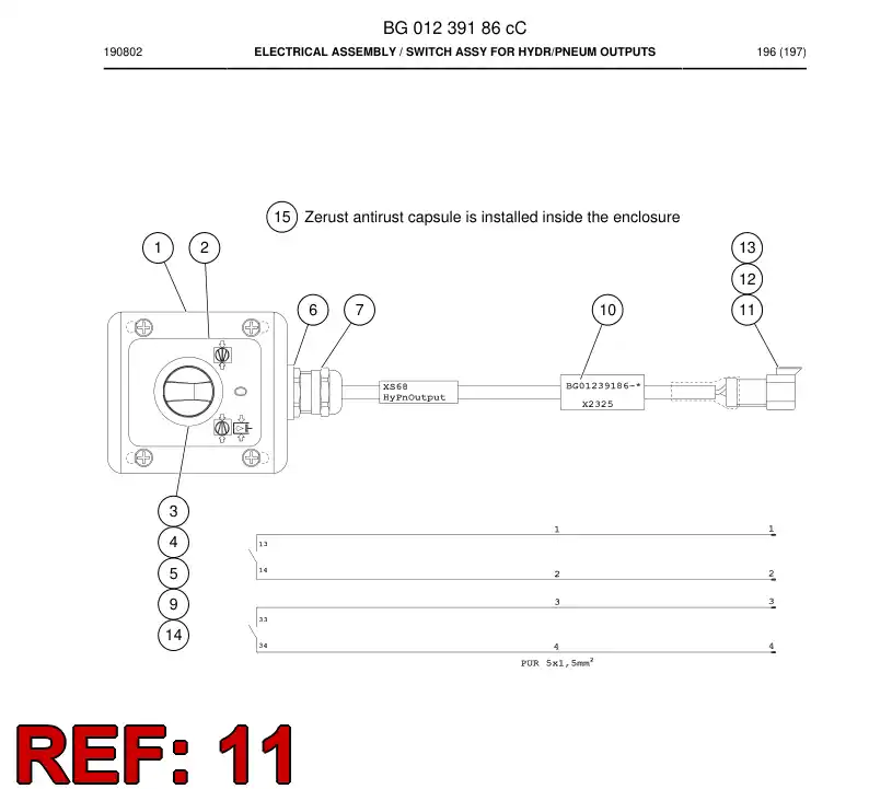 56016145a 560 161 45a Connector - Sandvik Technical Drawing