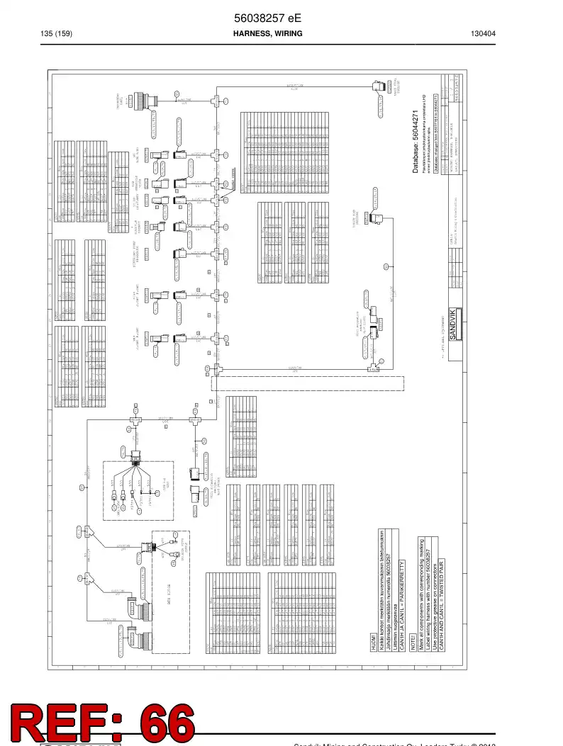 56016481 560 164 81 Adapter, Tee - Sandvik Technical Drawing