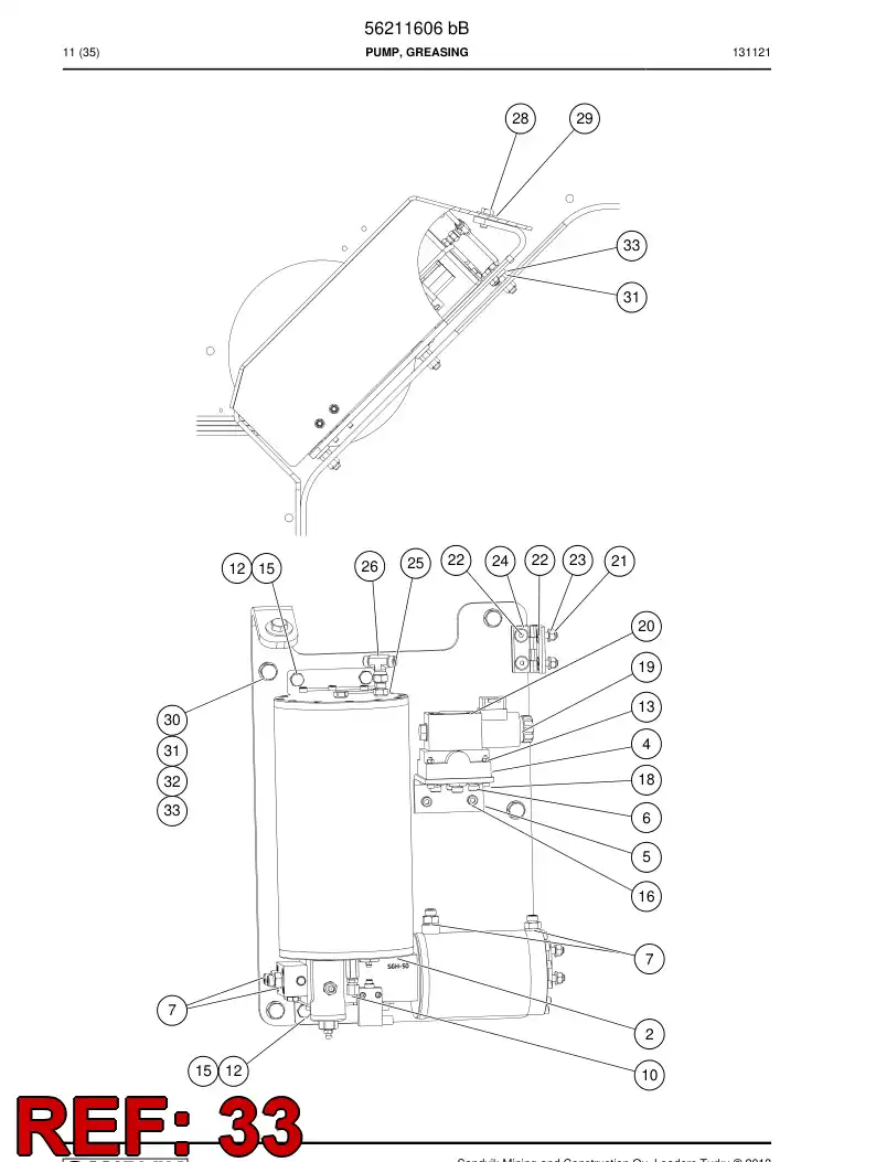 56016598 560 165 98 Washer - Sandvik Technical Drawing
