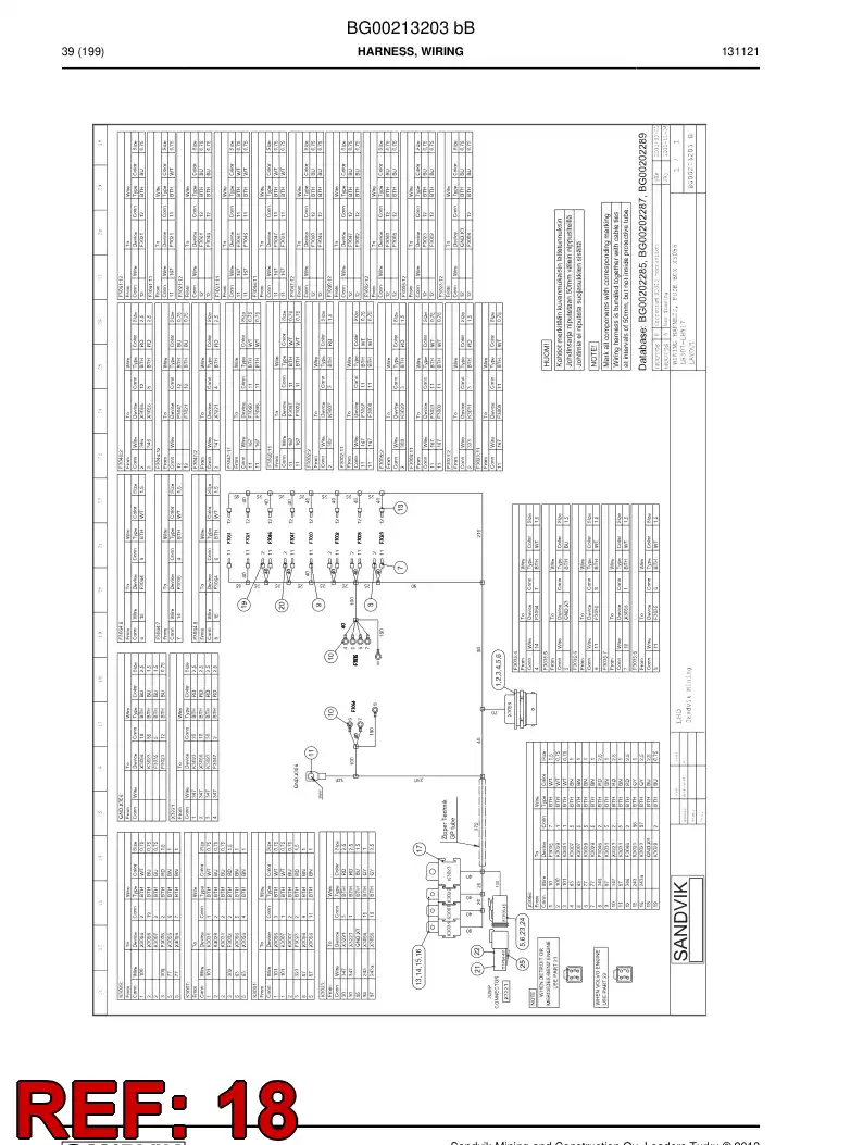 56016751 560 167 51 Bushing, Terminal - Sandvik Technical Drawing