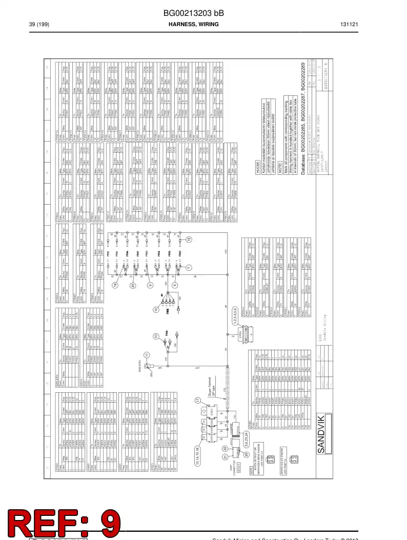 56016752 560 167 52 Bushing, Terminal - Sandvik Technical Drawing