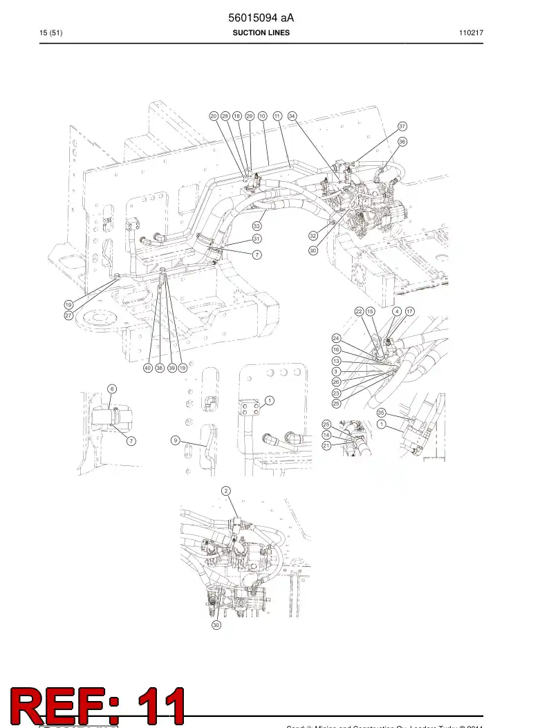 56017231 560 172 31 Pipe - Sandvik Technical Drawing