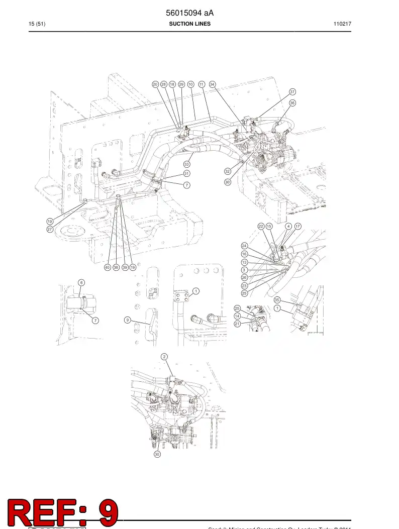 56017282 560 172 82 Pipe - Sandvik Technical Drawing
