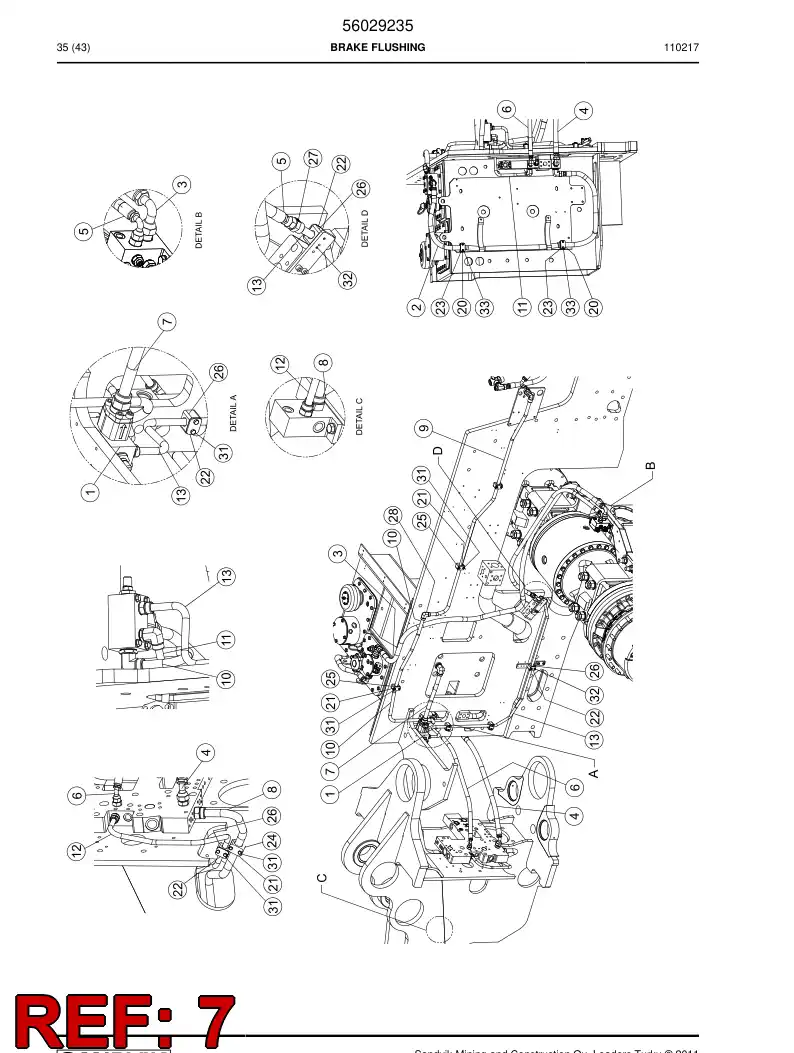 56017318 560 173 18 Pipe - Sandvik Technical Drawing