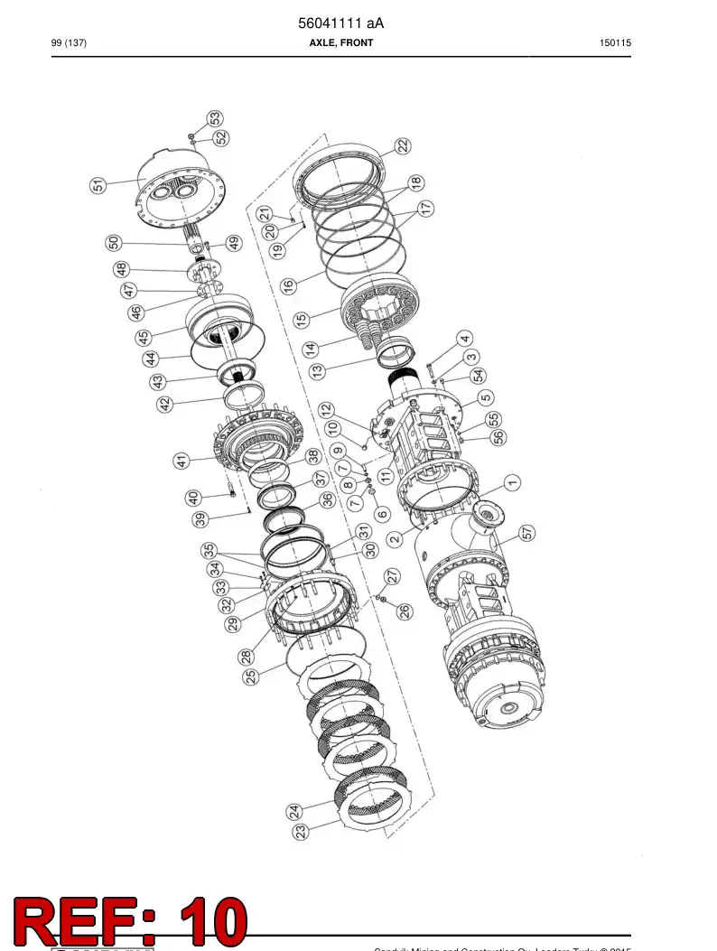 56017383 560 173 83 Plug - Sandvik Technical Drawing