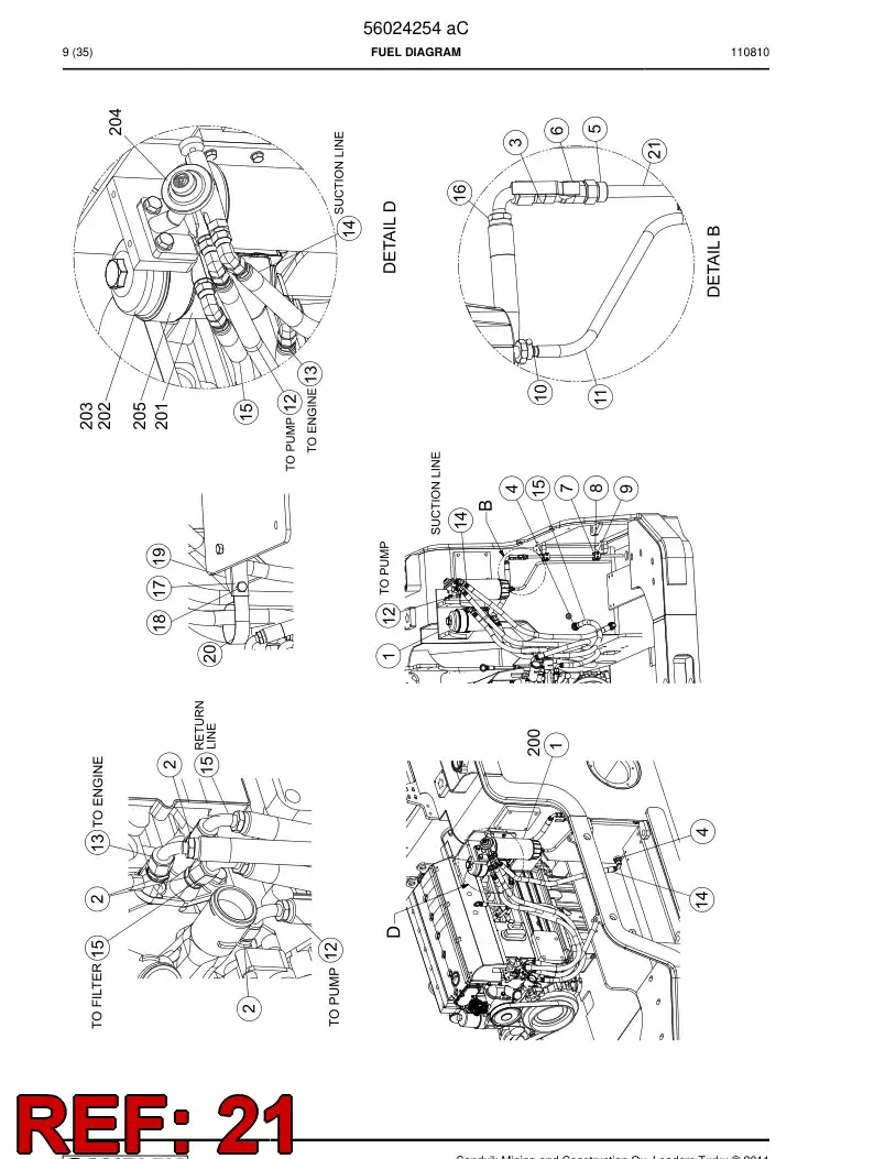 56017764 560 177 64 Pipe - Sandvik Technical Drawing