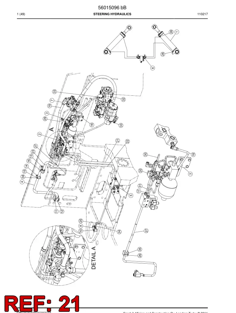 56017919 560 179 19 Pipe - Sandvik Technical Drawing