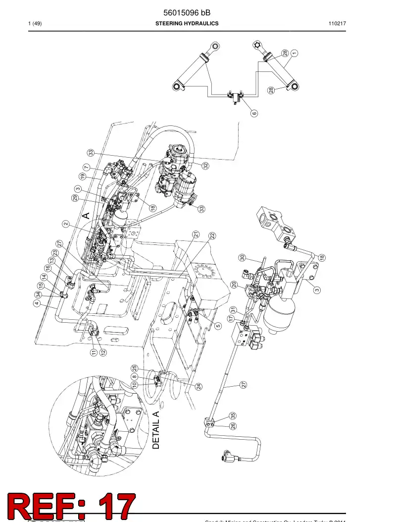 56017922 560 179 22 Pipe - Sandvik Technical Drawing