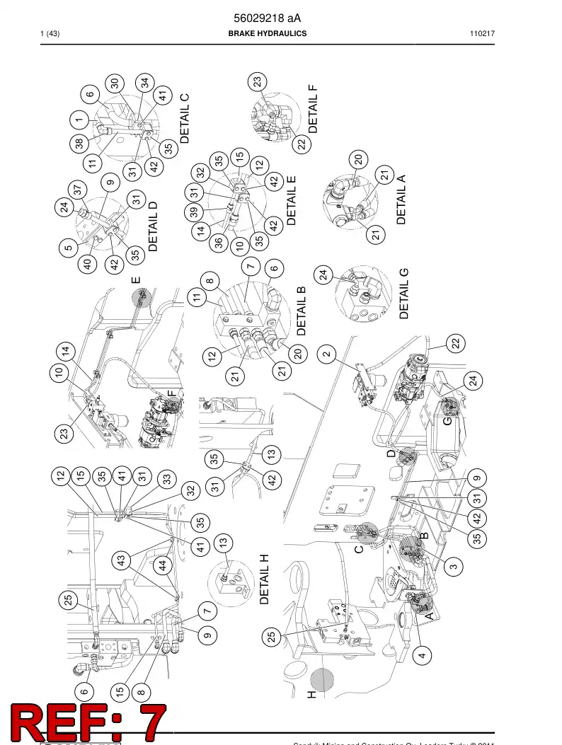 56018389 560 183 89 Pipe - Sandvik Technical Drawing