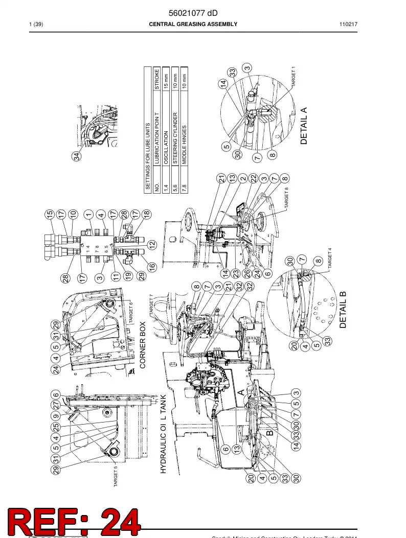 56018669 560 186 69 Pipe - Sandvik Technical Drawing