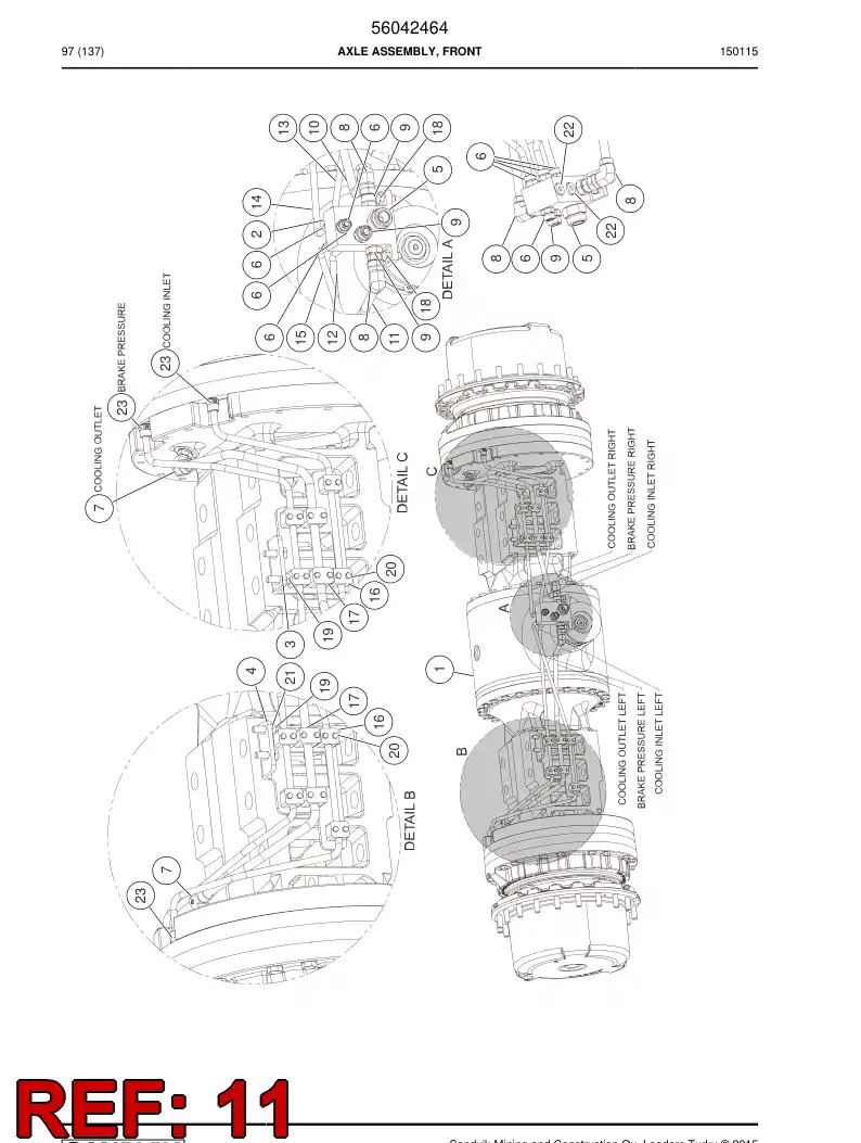 56018696 560 186 96 Pipe - Sandvik Technical Drawing