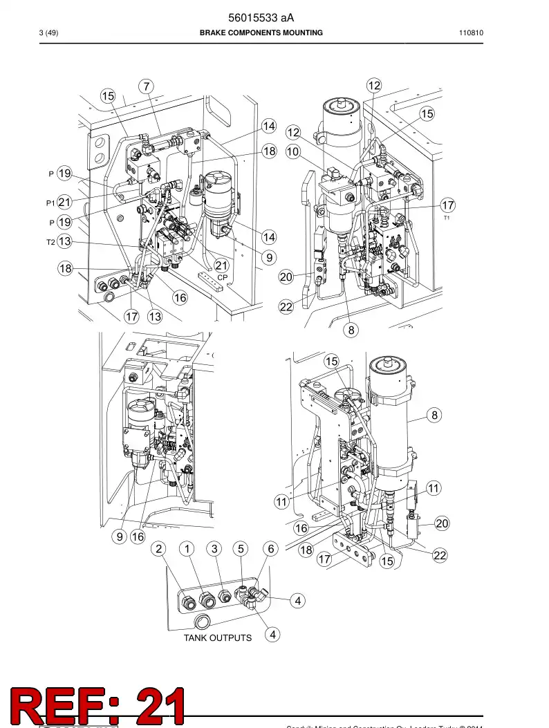 56019080 560 190 80 Pipe - Sandvik Technical Drawing
