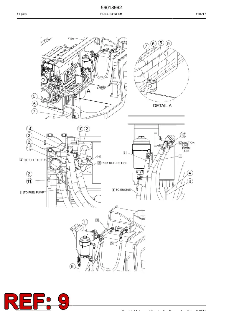 56019176 560 191 76 Pipe - Sandvik Technical Drawing