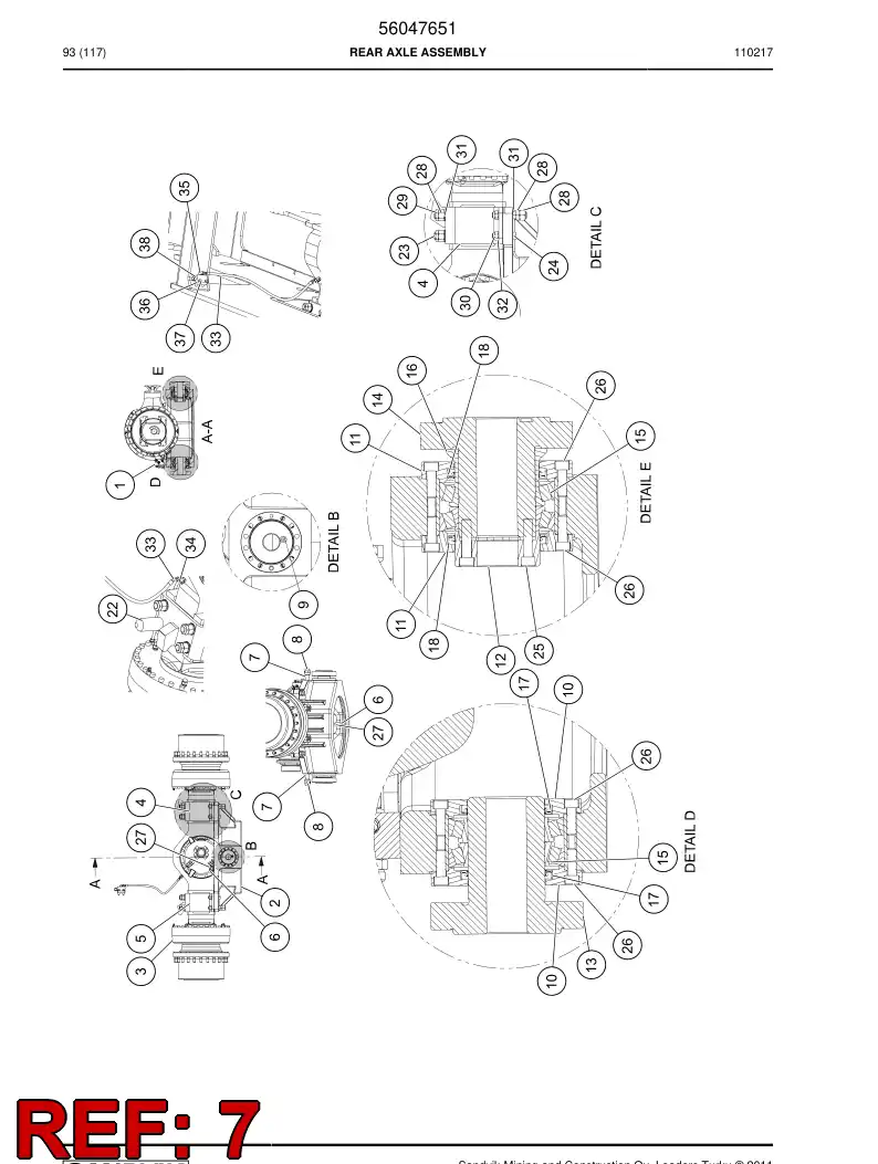 56019202 560 192 02 Pipe - Sandvik Technical Drawing