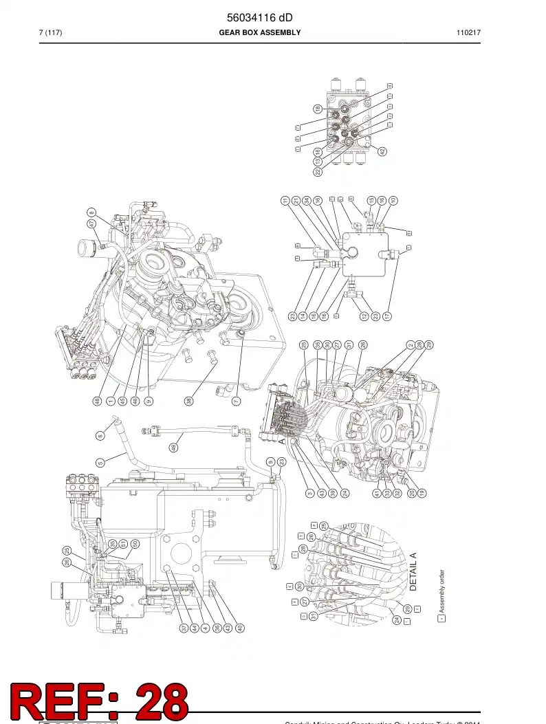 56019271 560 192 71 Pipe - Sandvik Technical Drawing