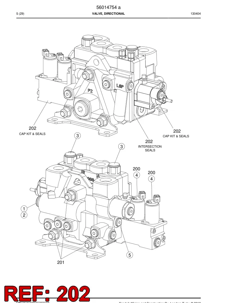 56019390 560 193 90 Repair Kit - Sandvik Technical Drawing