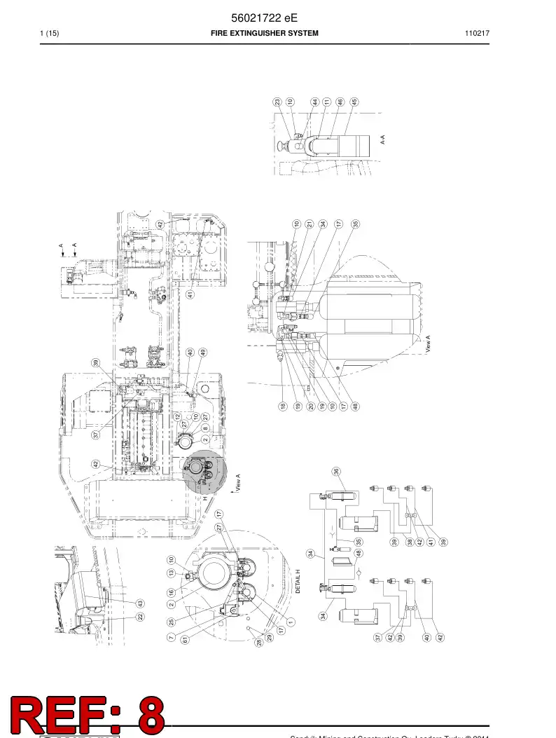 56020017 560 200 17 Bracket - Sandvik Technical Drawing