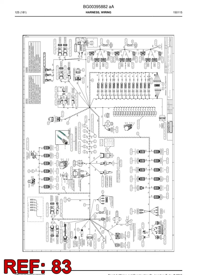 56020248 560 202 48 Connector - Sandvik Technical Drawing
