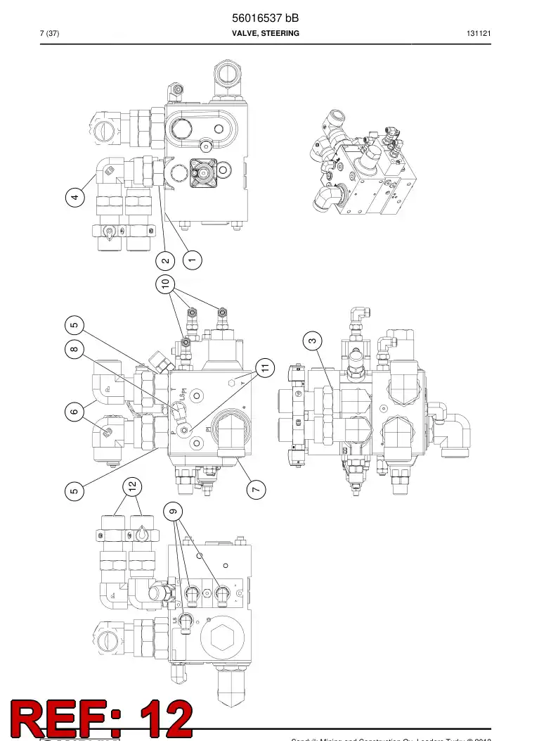 56020545 560 205 45 Adapter, Instrument - Sandvik Technical Drawing
