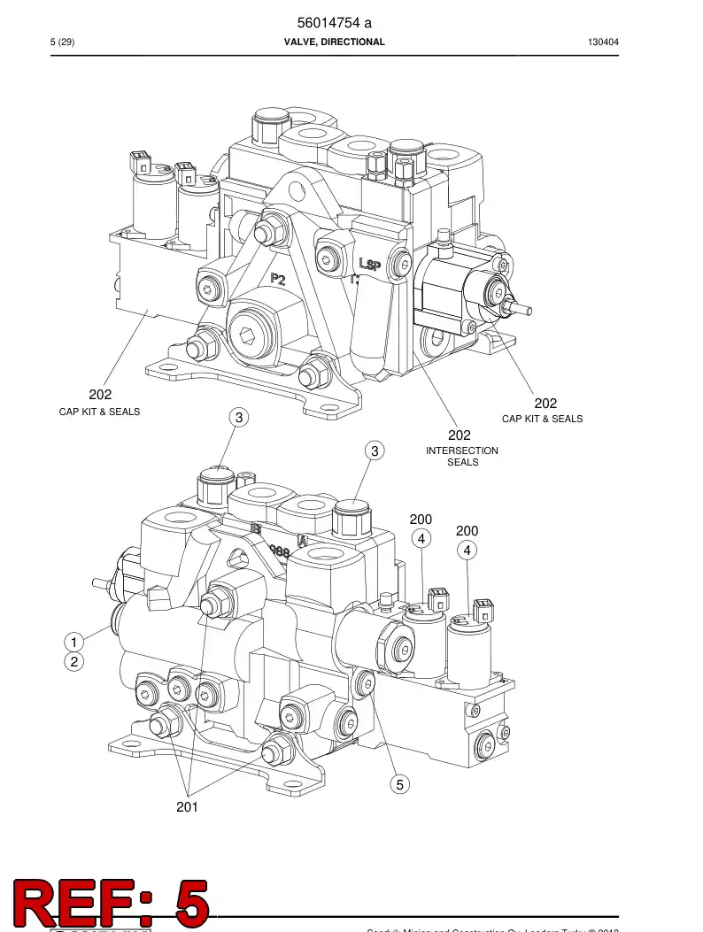 56020604 560 206 04 Cartridge - Sandvik Technical Drawing