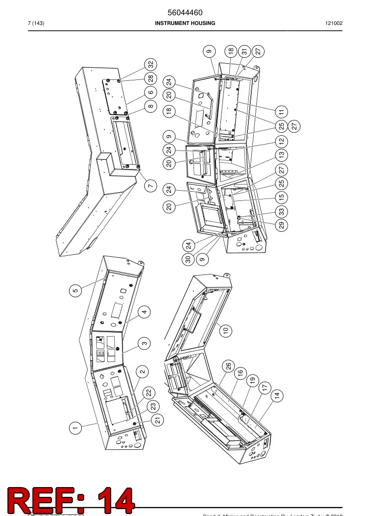 56020610 560 206 10 Stand - Sandvik Technical Drawing