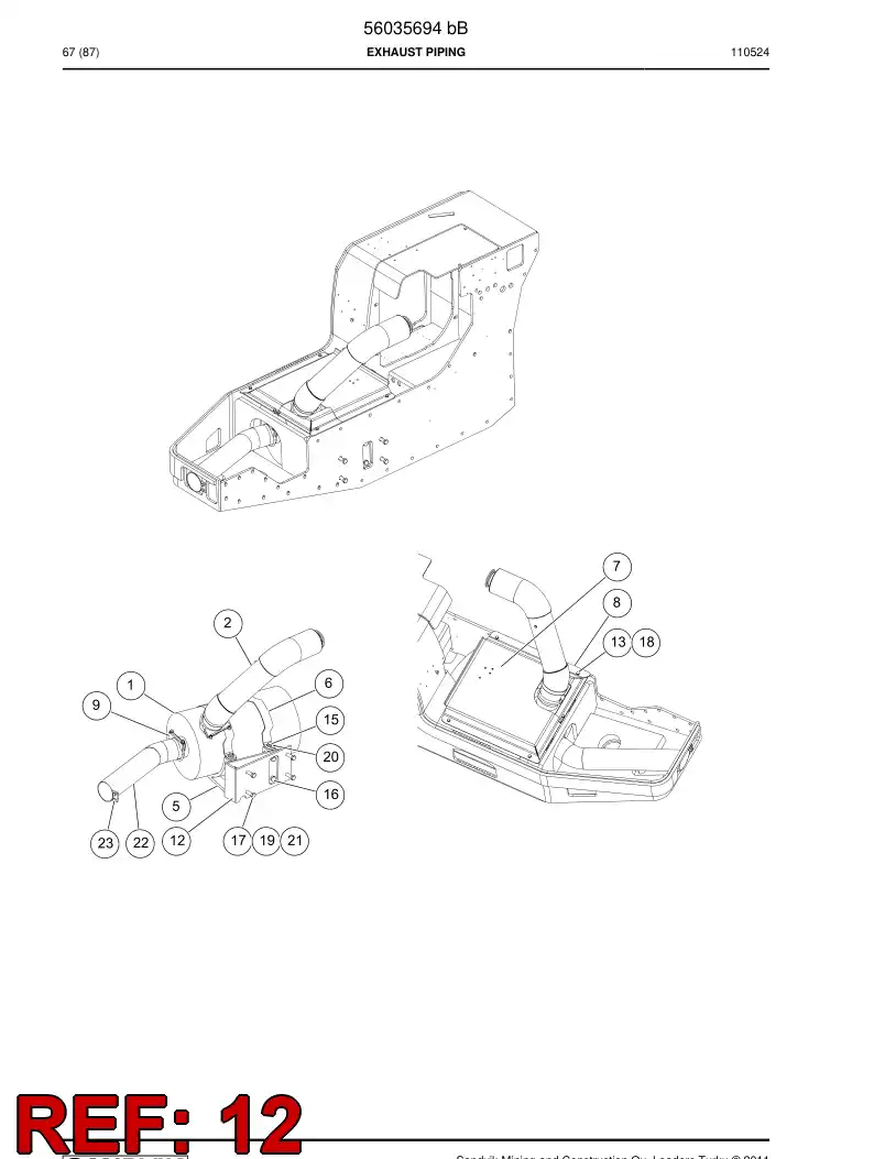 56020999 560 209 99 Supporting block - Sandvik Technical Drawing