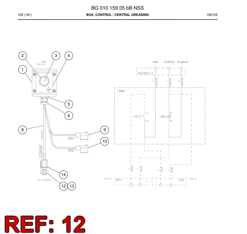 56021003 560 210 03 Accessories for connector - Sandvik Technical Drawing