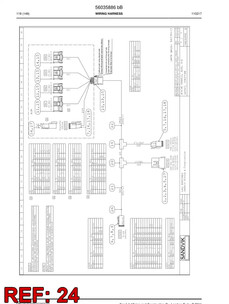 56021106 560 211 06 Resistor - Sandvik Technical Drawing