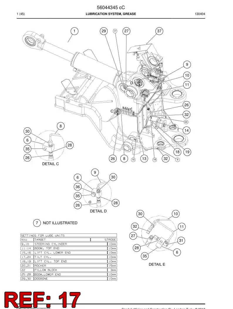 56021191 560 211 91 Pipe - Sandvik Technical Drawing