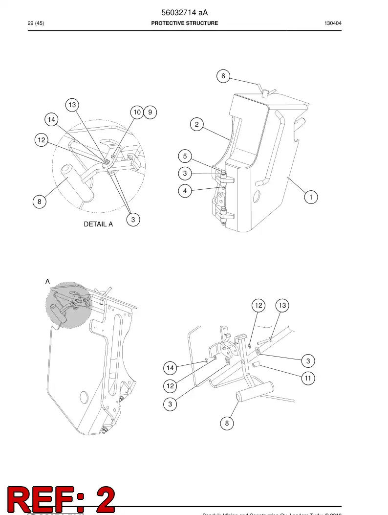 56021207 560 212 07 Plate, Base - Sandvik Technical Drawing