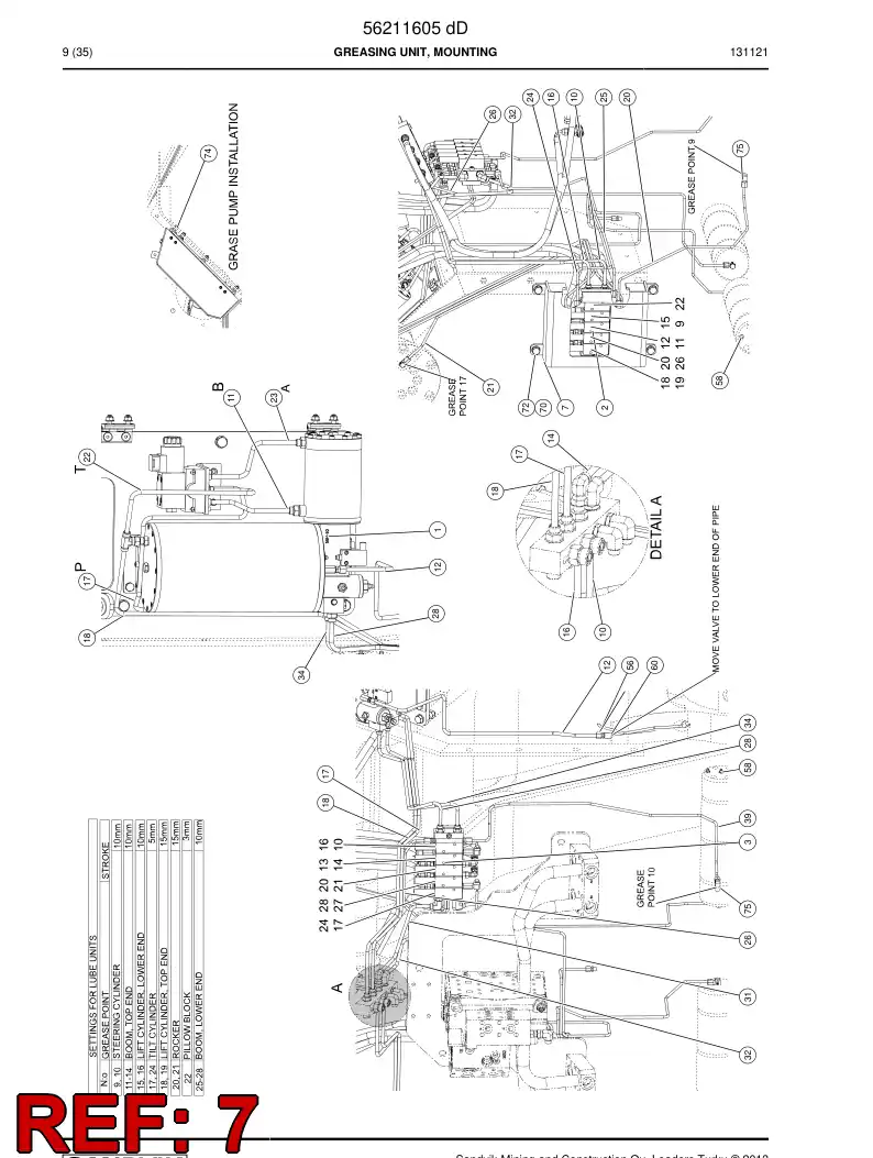 56021216 560 212 16 Guard - Sandvik Technical Drawing
