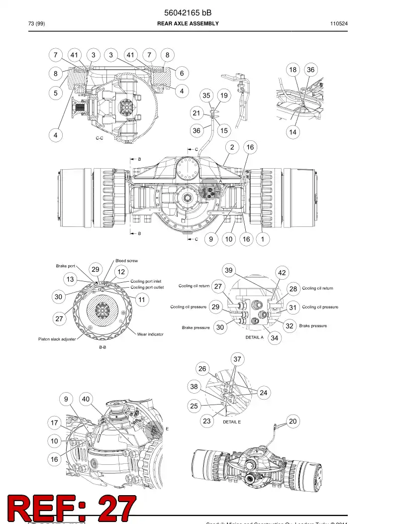 56021380 560 213 80 Pipe - Sandvik Technical Drawing