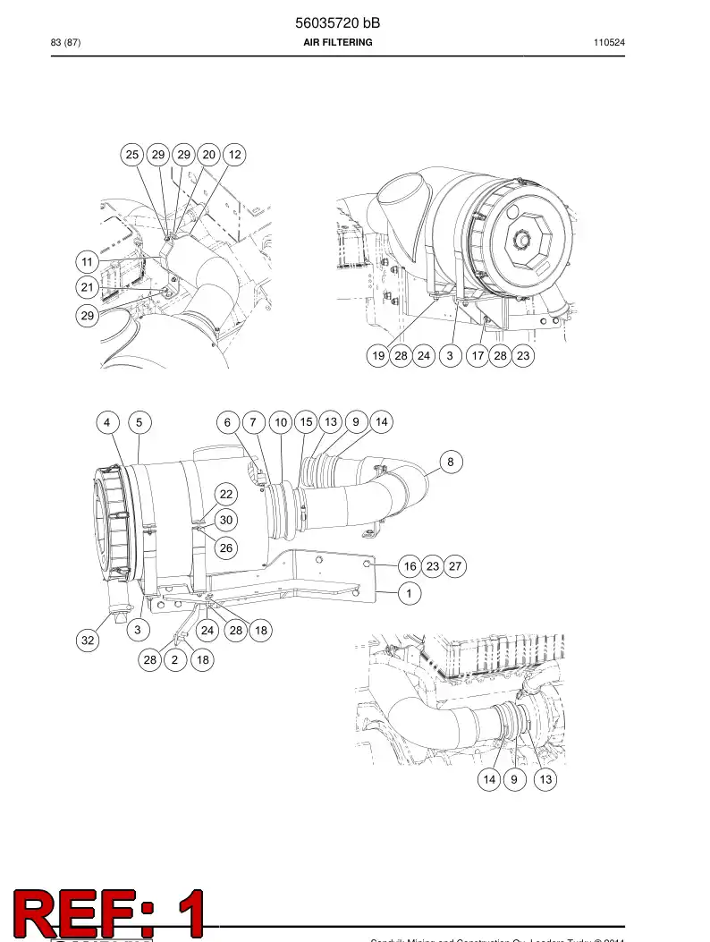 56021764 560 217 64 Supporting block - Sandvik Technical Drawing