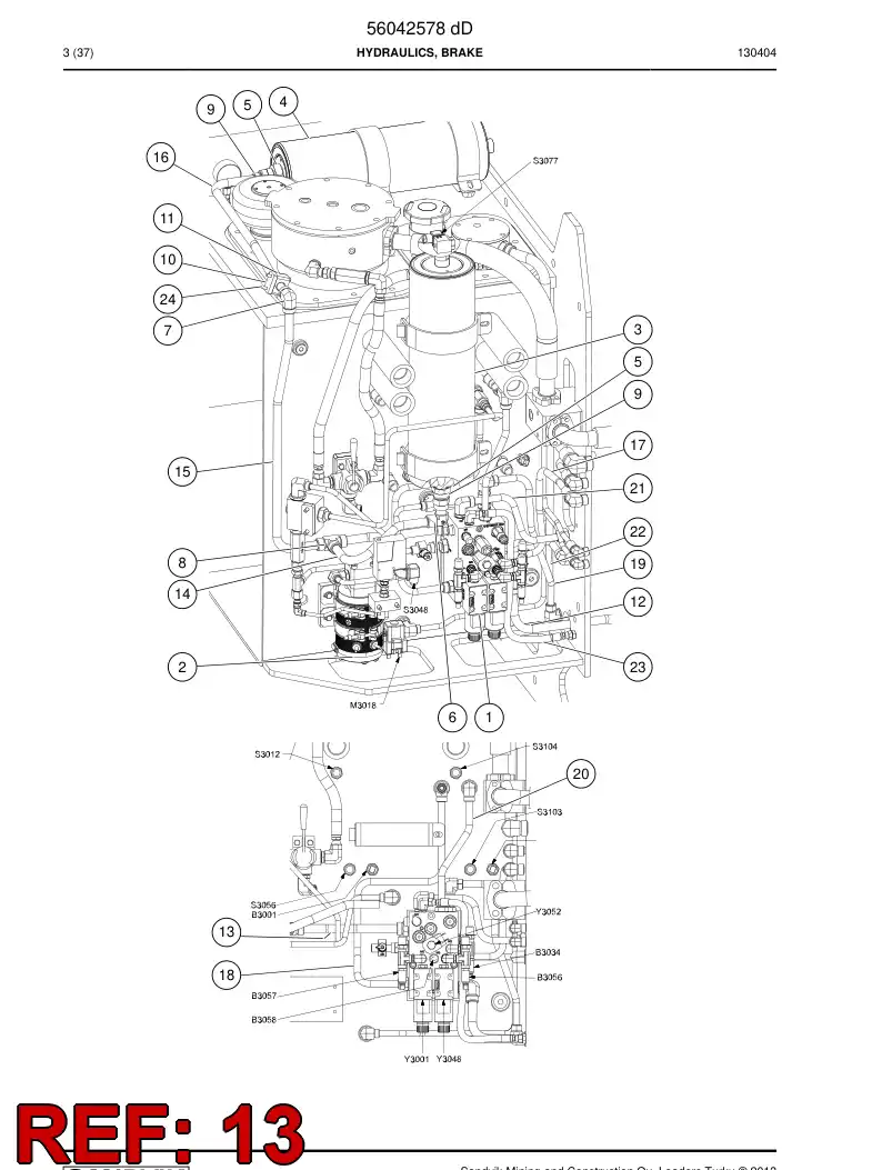 56021961 560 219 61 Pipe - Sandvik Technical Drawing