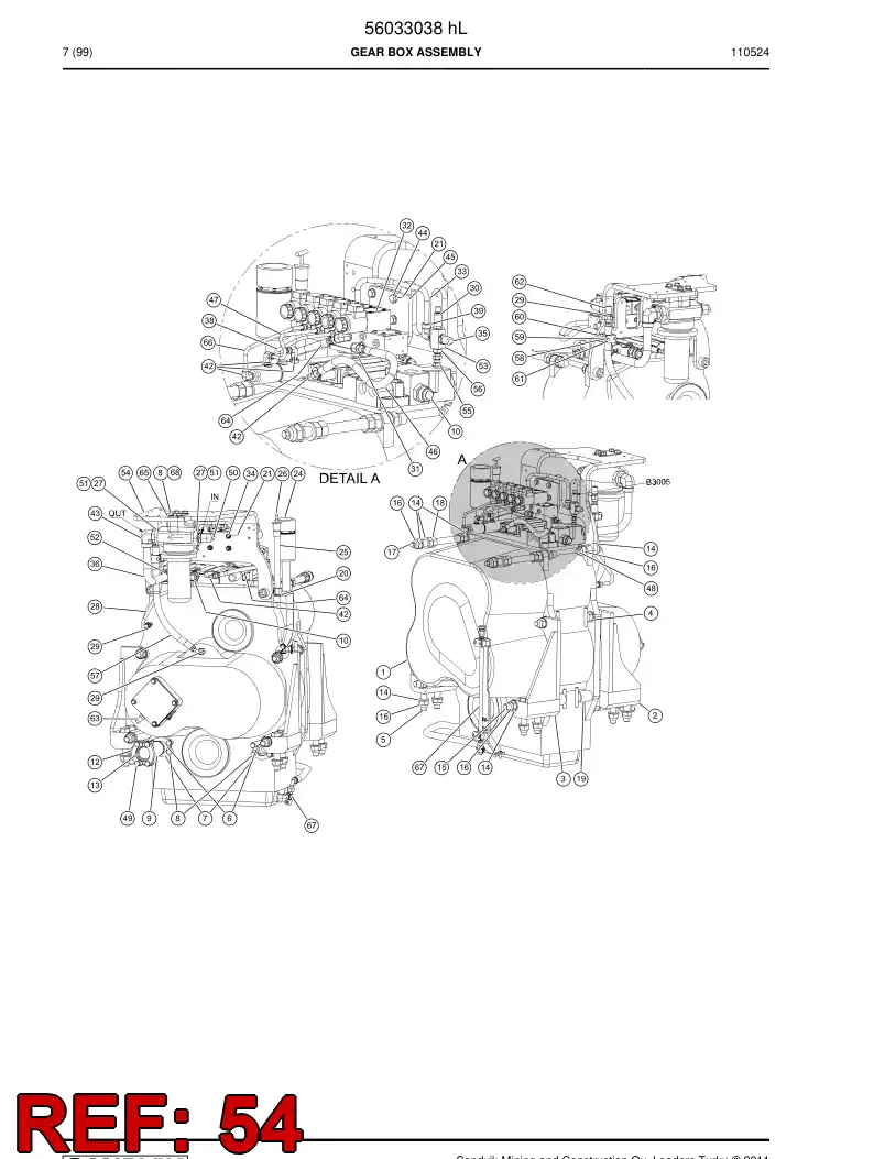 56022091 560 220 91 Supporting block - Sandvik Technical Drawing