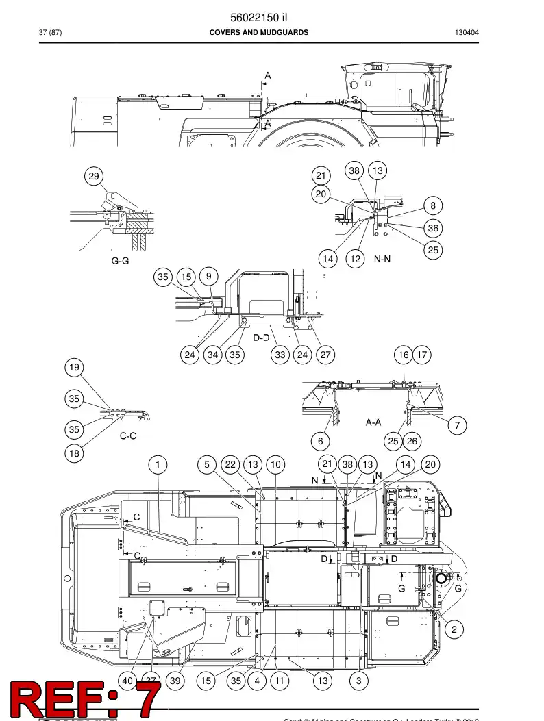 56022670 560 226 70 Supporting block - Sandvik Technical Drawing