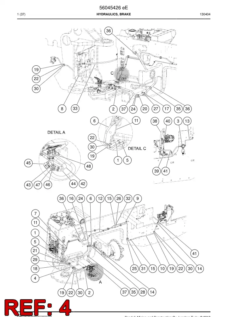 56022961 560 229 61 Pipe - Sandvik Technical Drawing