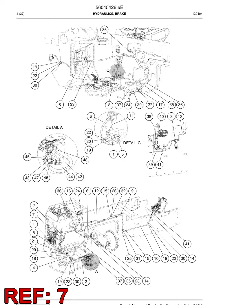 56022964 560 229 64 Pipe - Sandvik Technical Drawing