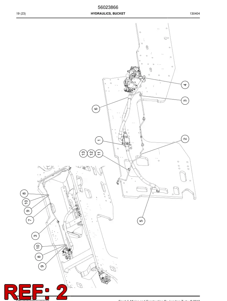 56023093 560 230 93 Pipe - Sandvik Technical Drawing
