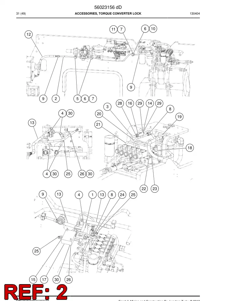 56023166 560 231 66 Pipe - Sandvik Technical Drawing