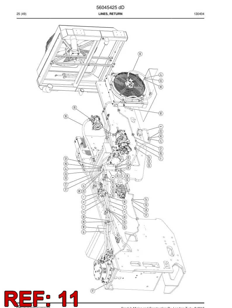 56023848 560 238 48 Pipe - Sandvik Technical Drawing