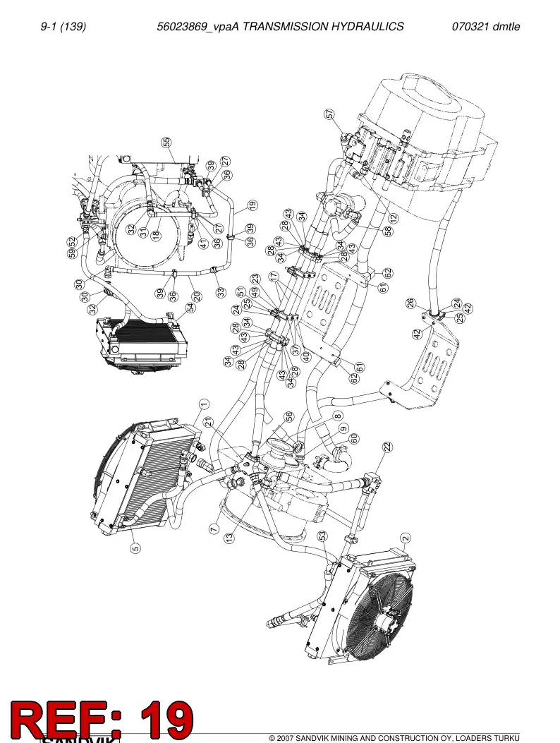 56023857 560 238 57 Pipe - Sandvik Technical Drawing