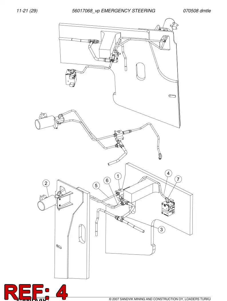 56024062 560 240 62 PIPE - Sandvik Technical Drawing
