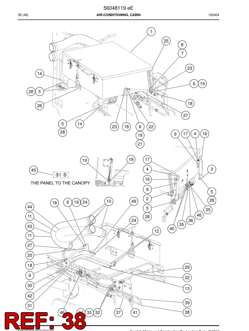 56024139 560 241 39 Pipe - Sandvik Technical Drawing