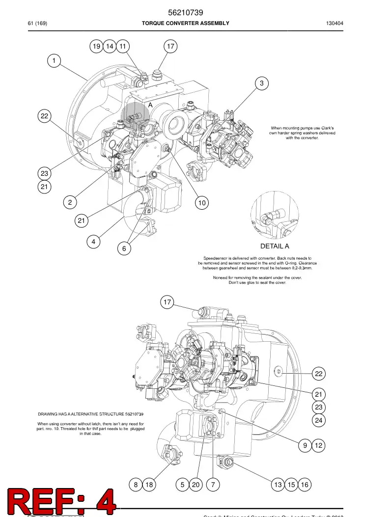 56024249 560 242 49 Pipe, Intake - Sandvik Technical Drawing