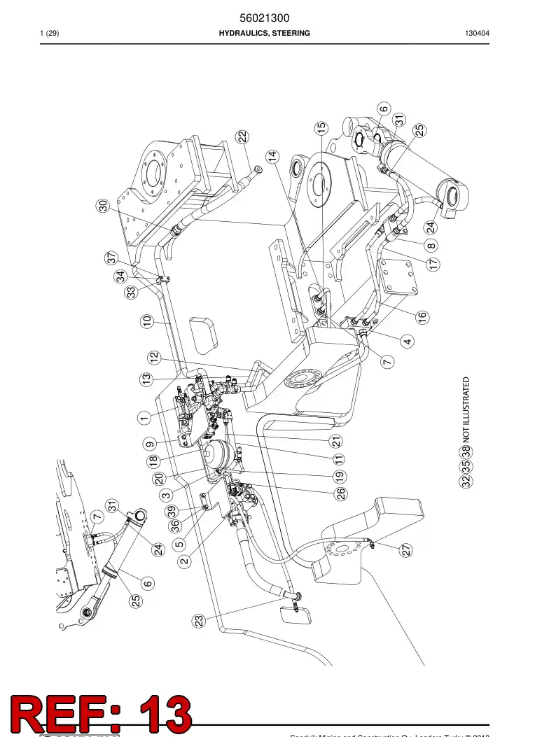 56024363 560 243 63 Pipe - Sandvik Technical Drawing