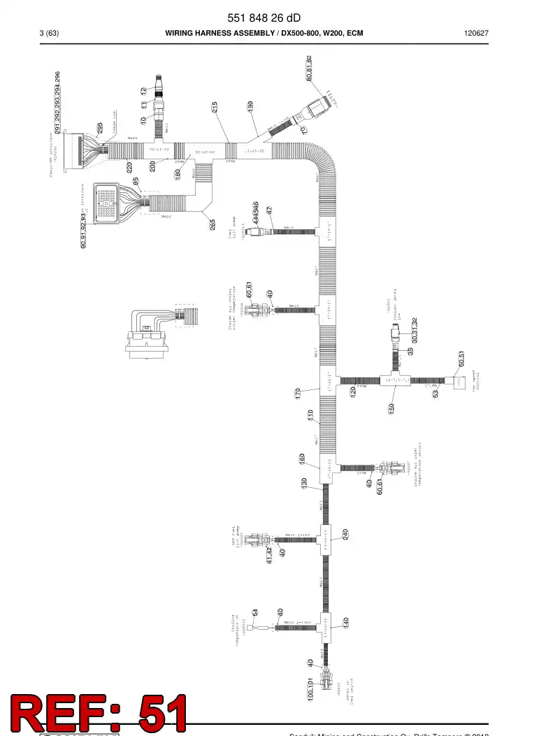 56024746a 560 247 46a Fitting - Sandvik Technical Drawing
