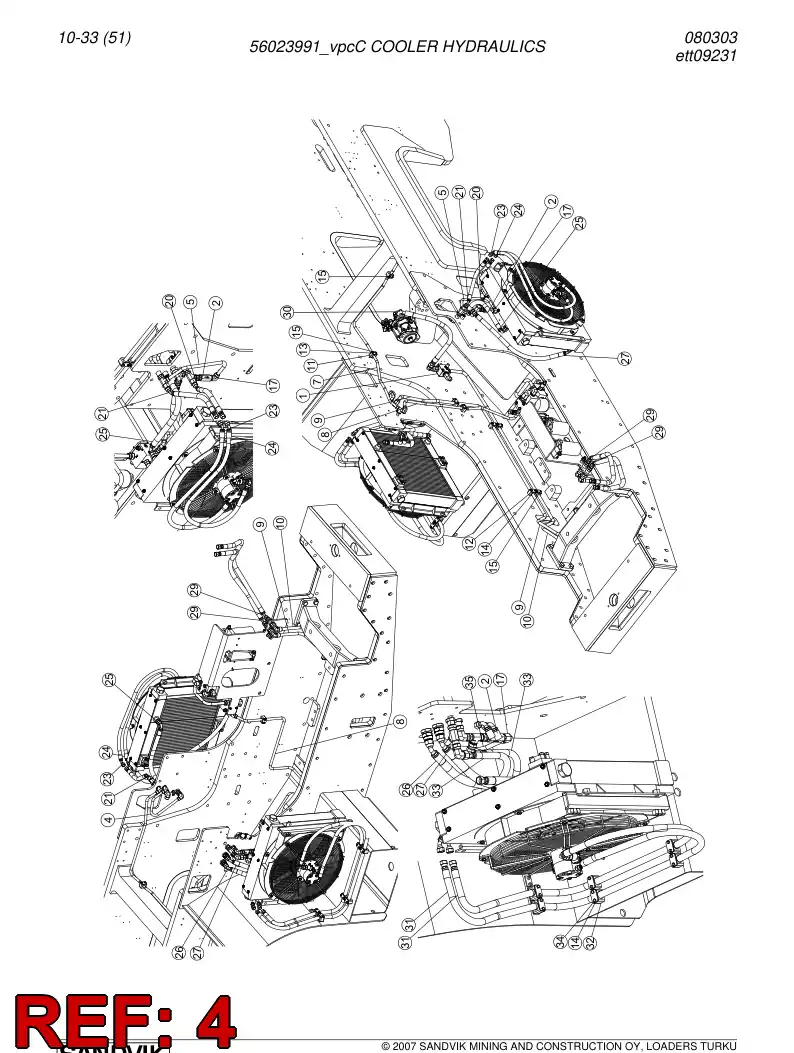 56025023 560 250 23 Pipe - Sandvik Technical Drawing